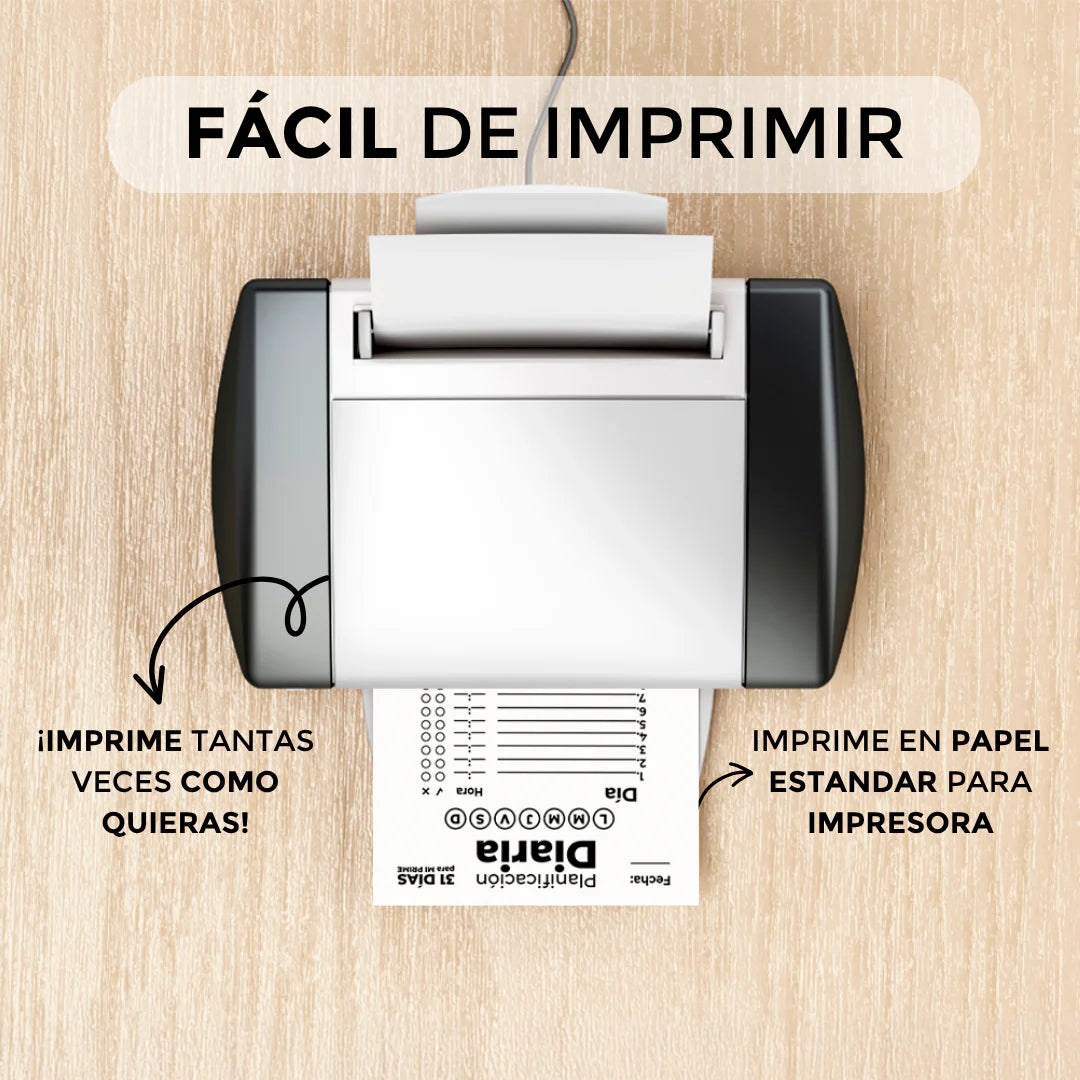 Plantilla 31 días para TU PRIME